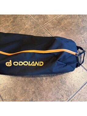 Odoland Bag Ski Snowboard Padded for Air Travel Waterproof Roll Top Design EUC